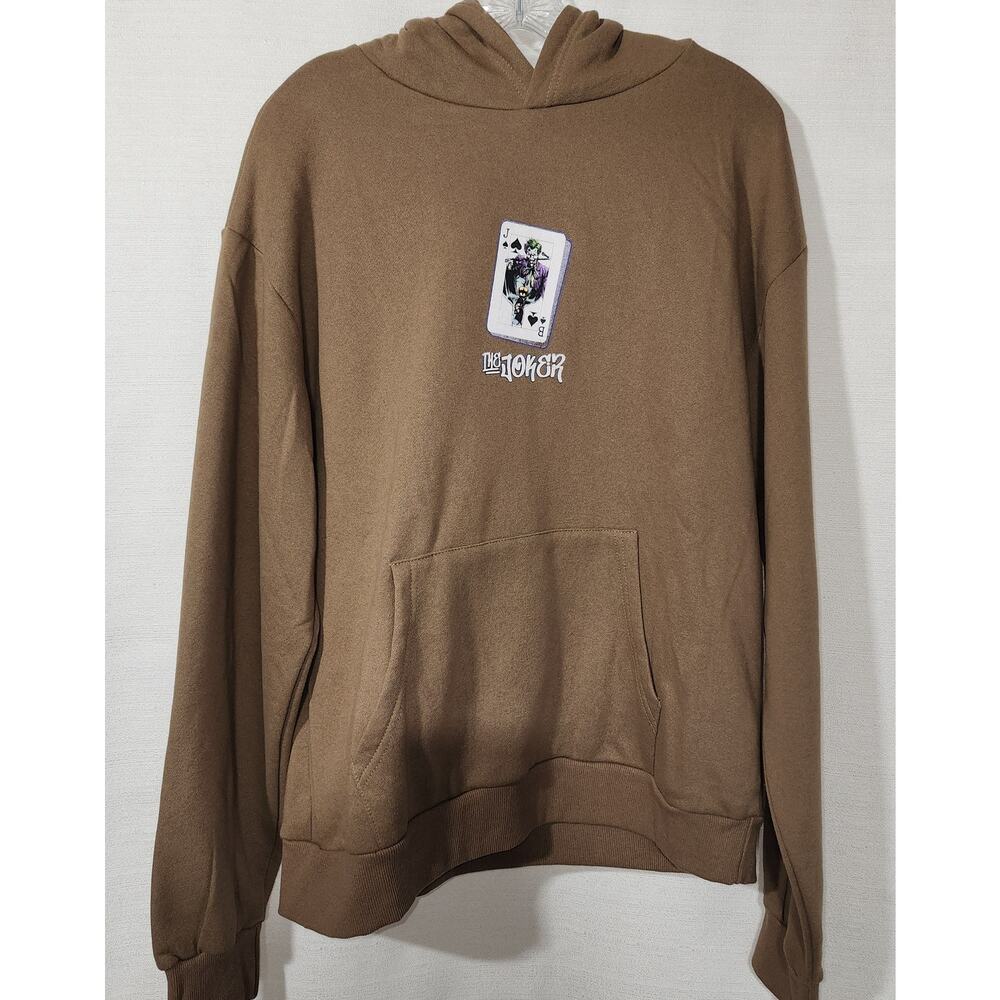 The Joker brown Hoodie Size Medium men's